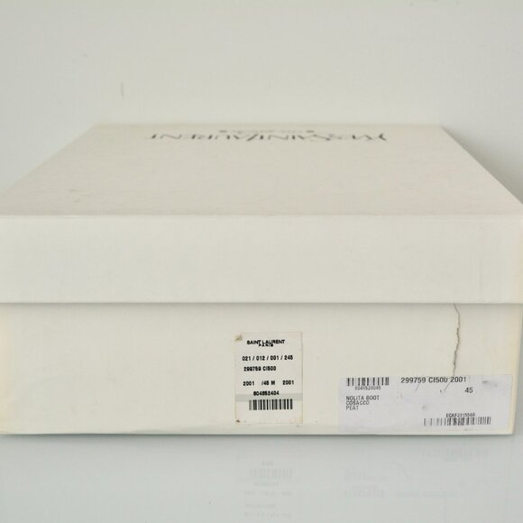 NIB YVES SAINT LAURENT LEATHER NOLITA BOOTS main image 7